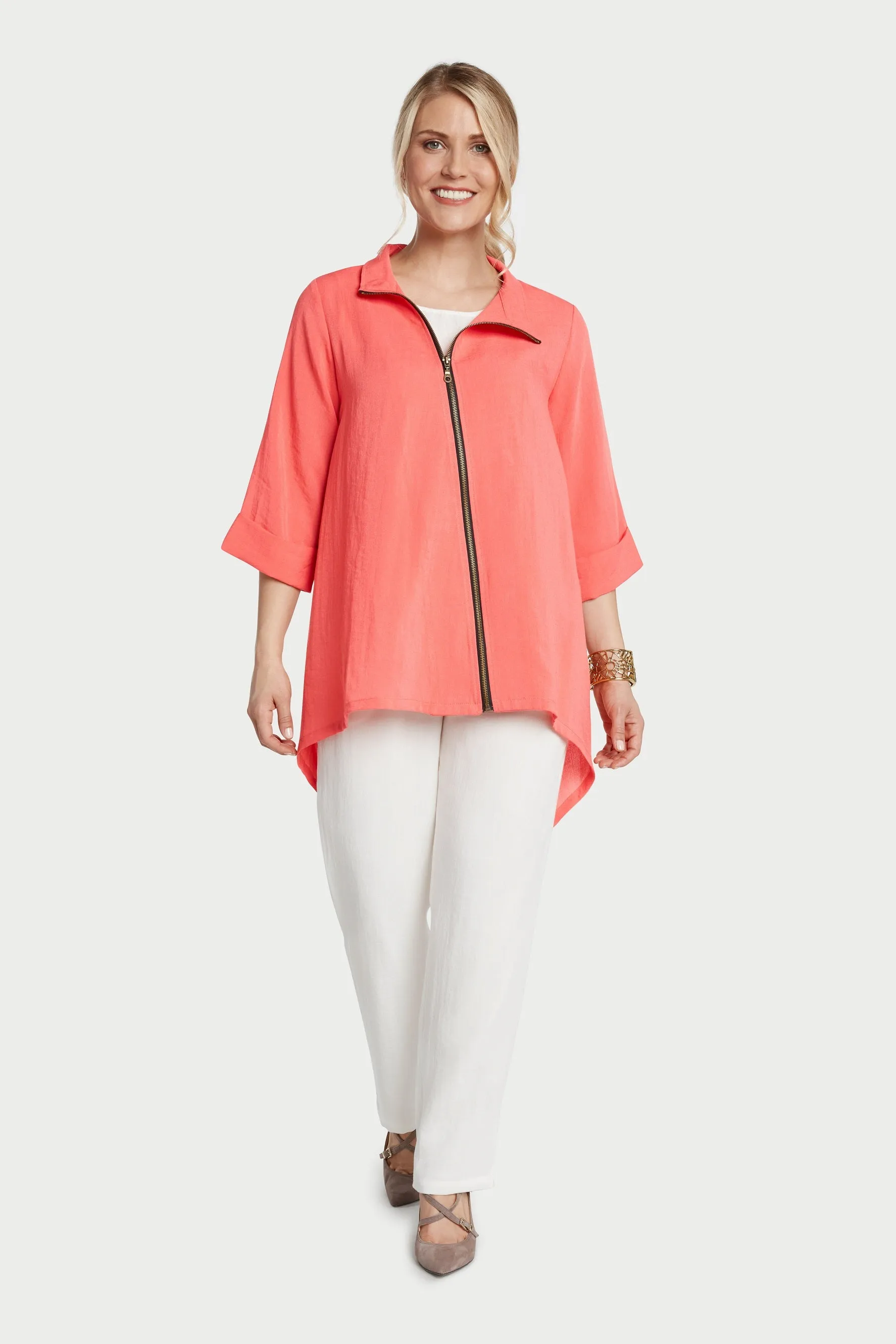 AA253 - Gloria’s Linen Jacket