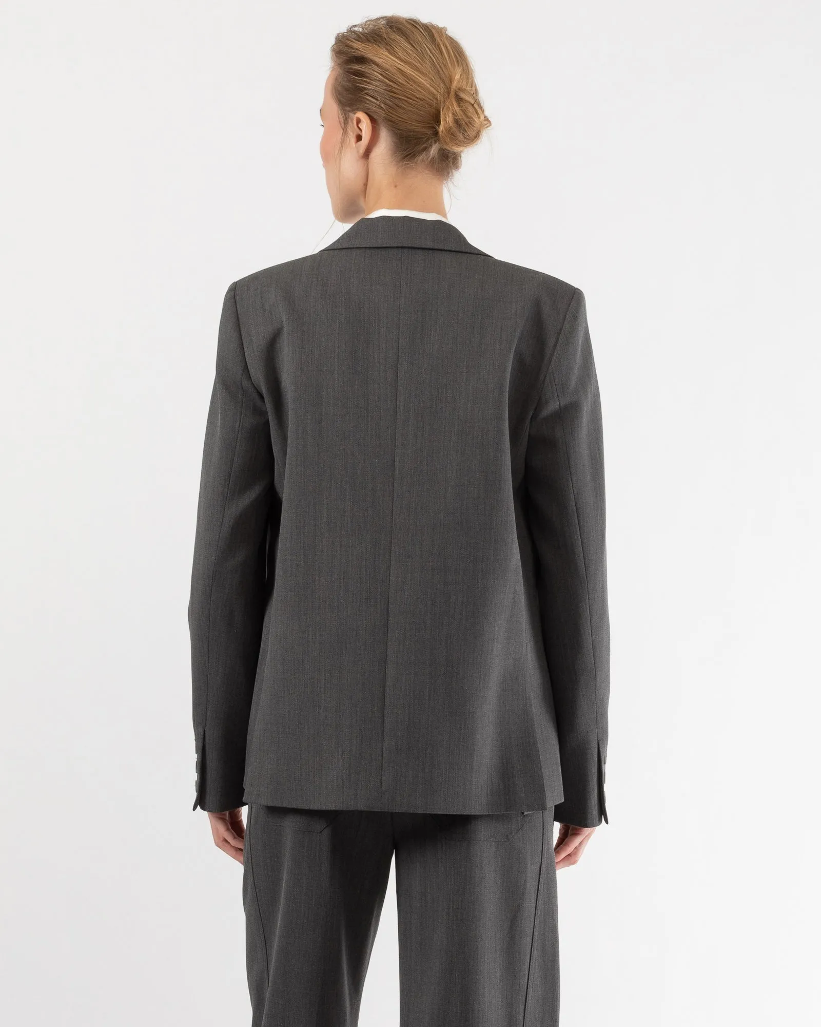 Boyfriend Zipper Blazer