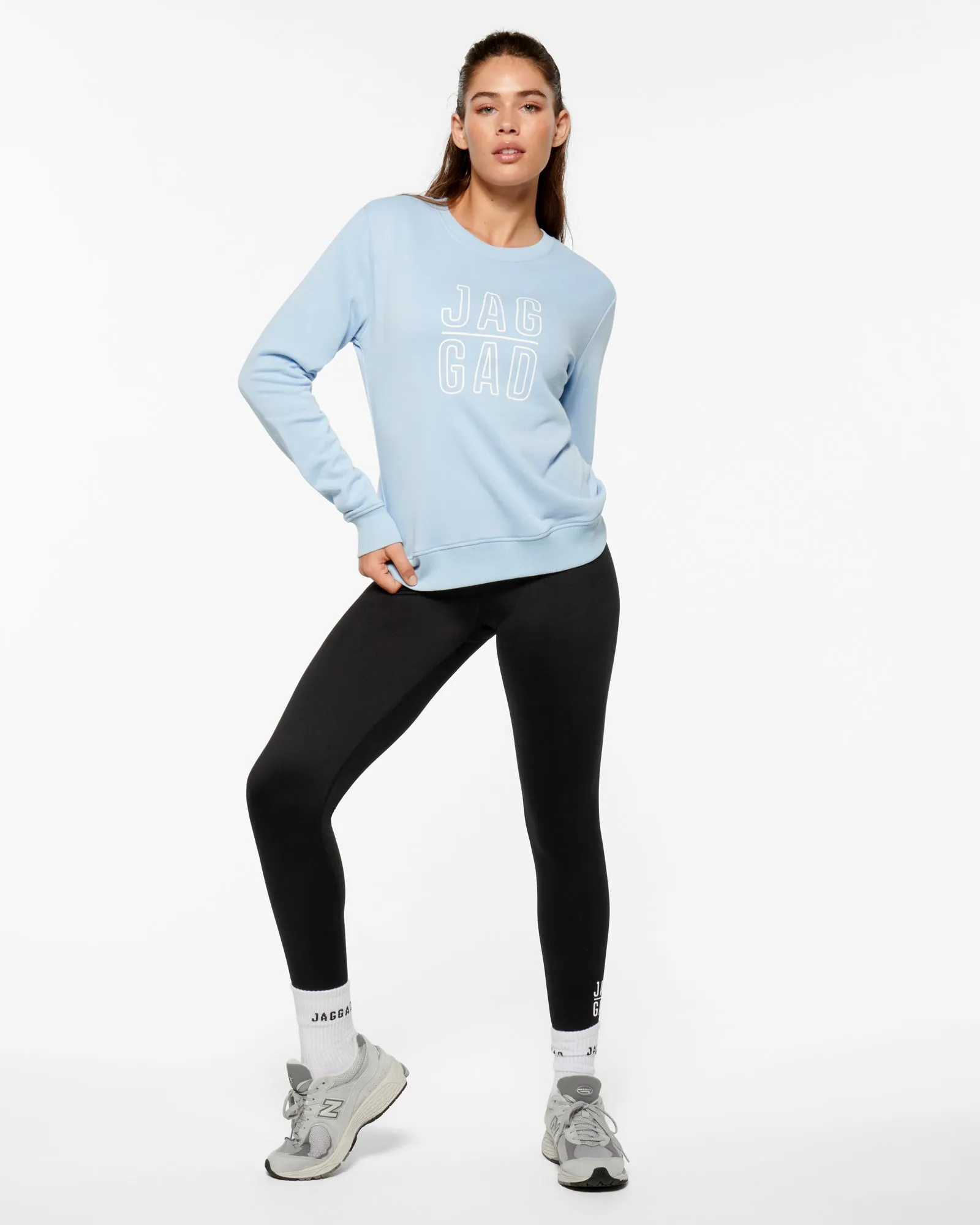 CLASSIC STACK SWEATER SKY BLUE