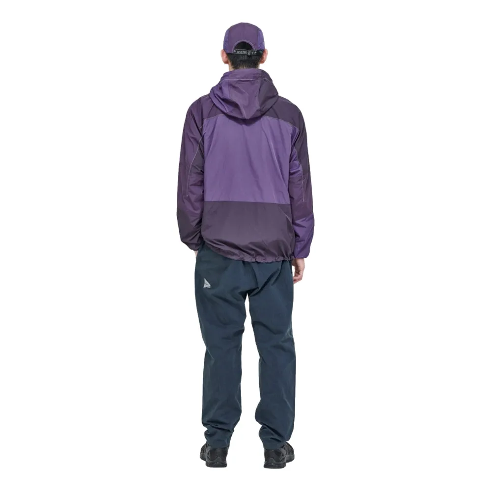 GRAMICCI GRAMICCI x ANDWANDER PATCHWORK WIND HOODIE-PURPLE