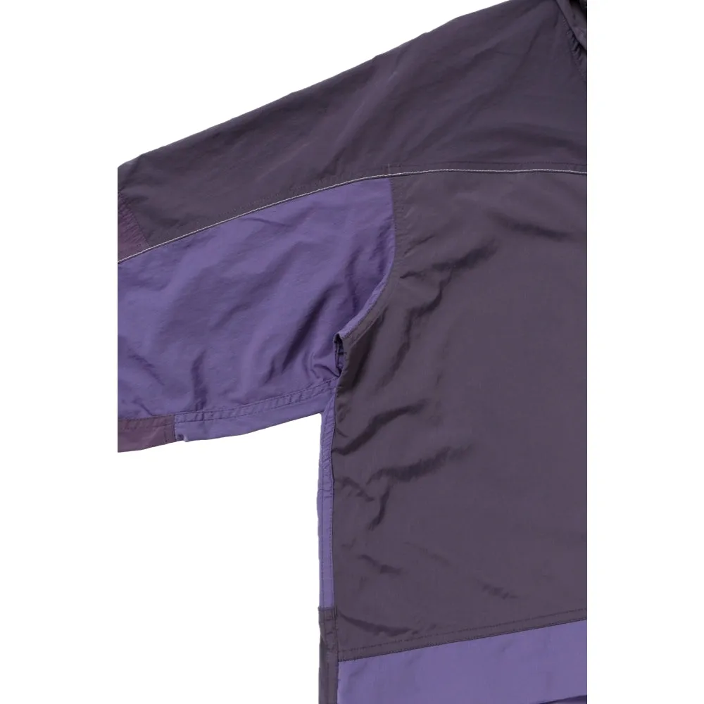 GRAMICCI GRAMICCI x ANDWANDER PATCHWORK WIND HOODIE-PURPLE