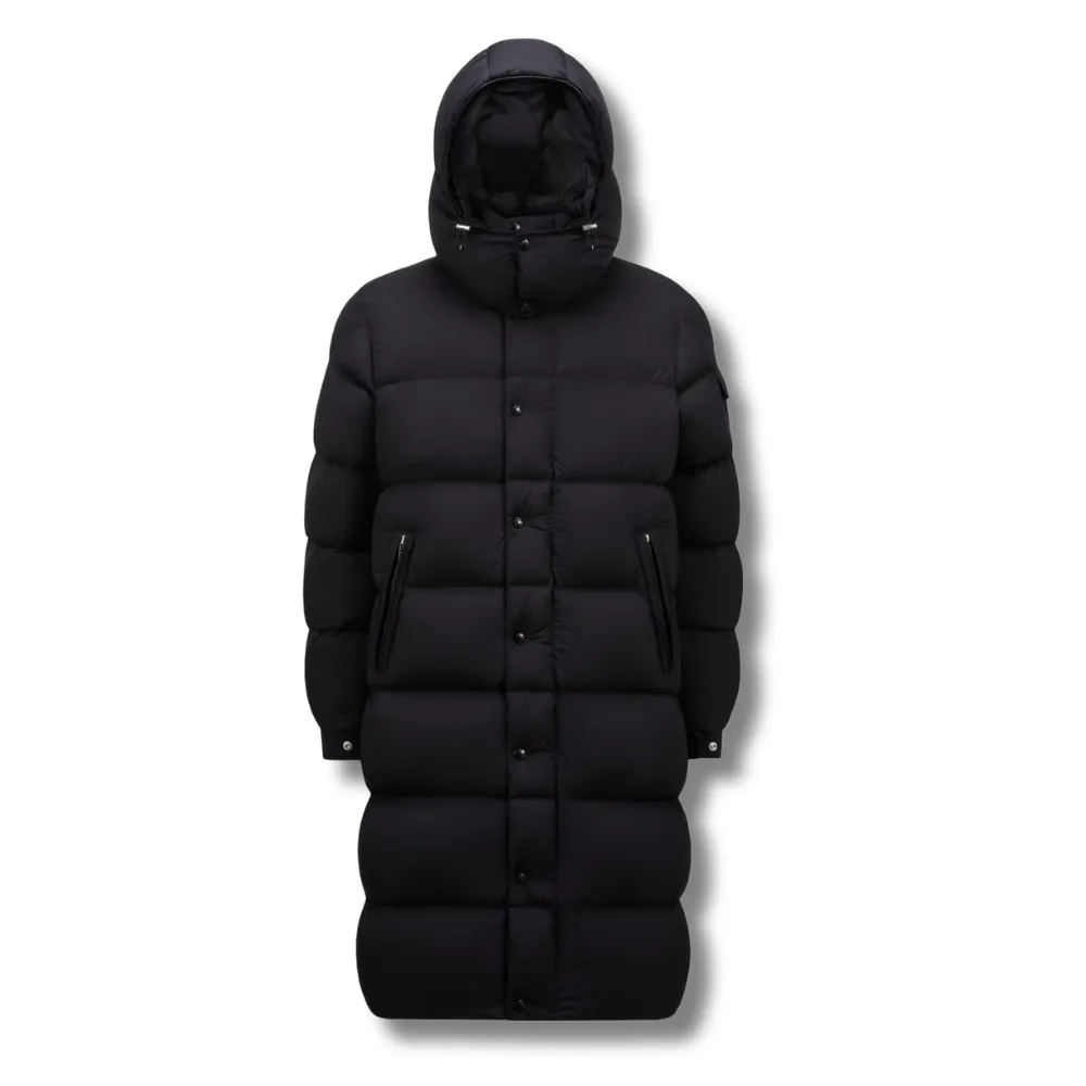 Hanoverian Hooded Long Down Jacket