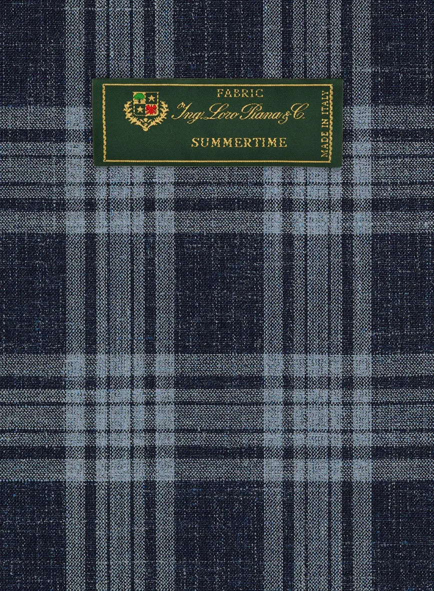 Loro Piana Tesoro Wool Silk Linen Suit