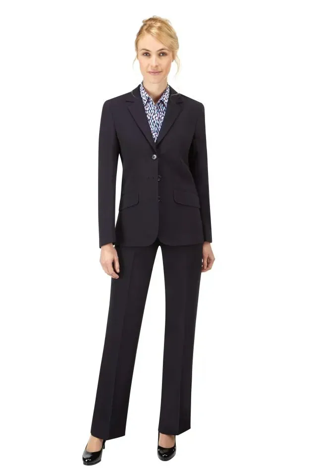 Natalie Black Female Fit Suit Trouser