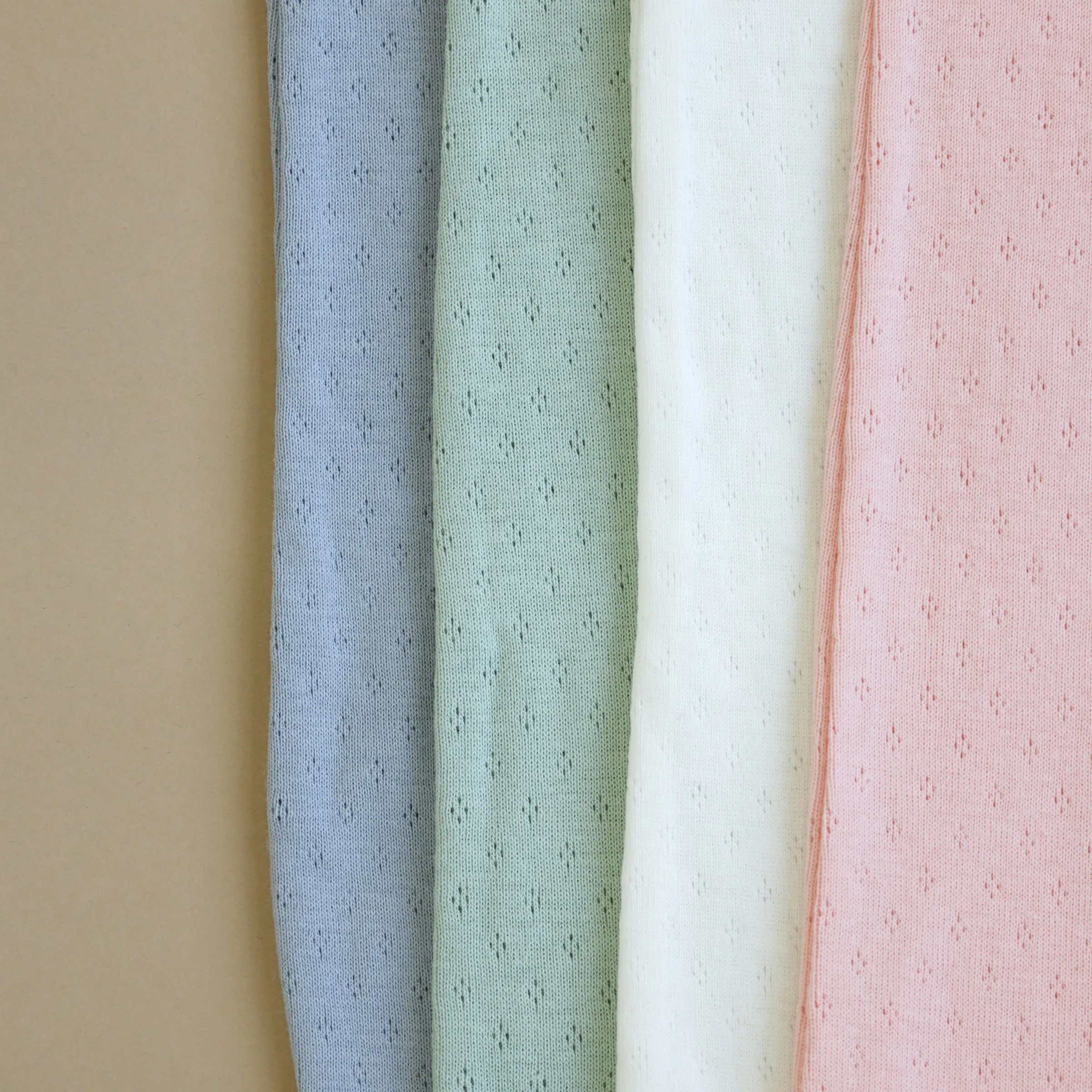 oh baby! Pointelle Zipper Footie - Sage